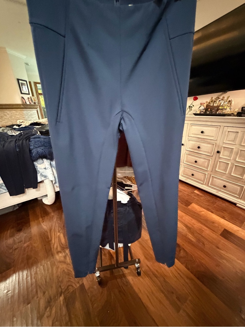 By Malene Birger Slate Blue Ponte Leggings